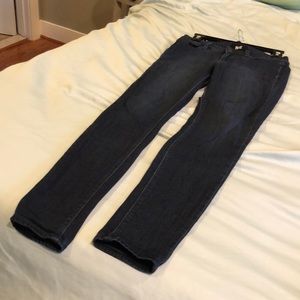 Paige Verdugo ultra skinny dark jeans